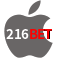 Aplicativo 216Bet para iOS